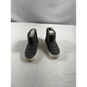 New!! Toddler Boys Ainsley Zipper Booties - Cat & Jack Gray W/ Green Back Size 8